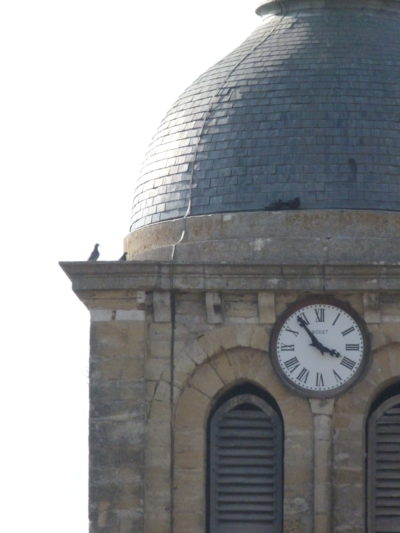 Church bell tower